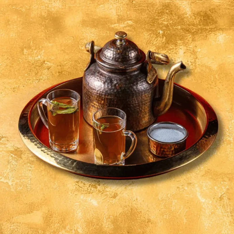 Arabic Tea Pot (cardamom & mint)