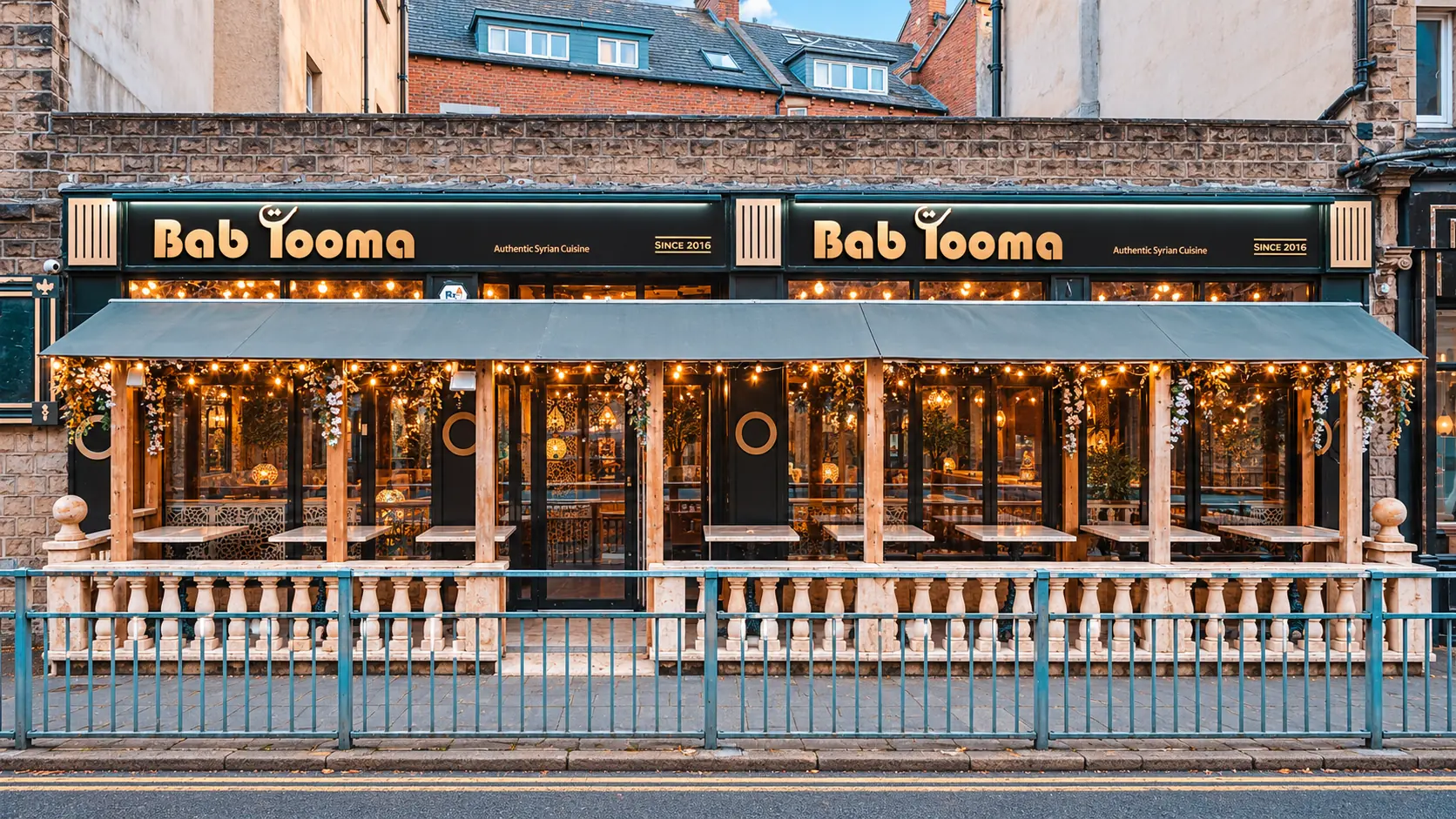 BabTooma Syrian restaurant on Roundhay Road in Oakwood, Leeds