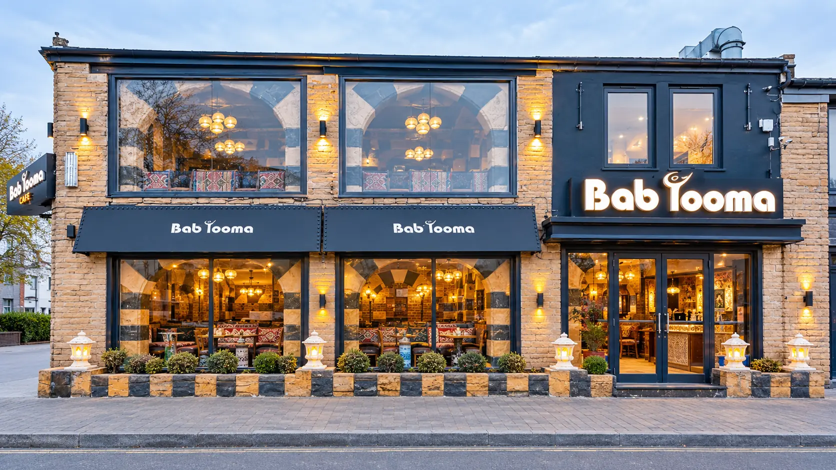 BabTooma Syrian restaurant on Leeds Road, Bradford